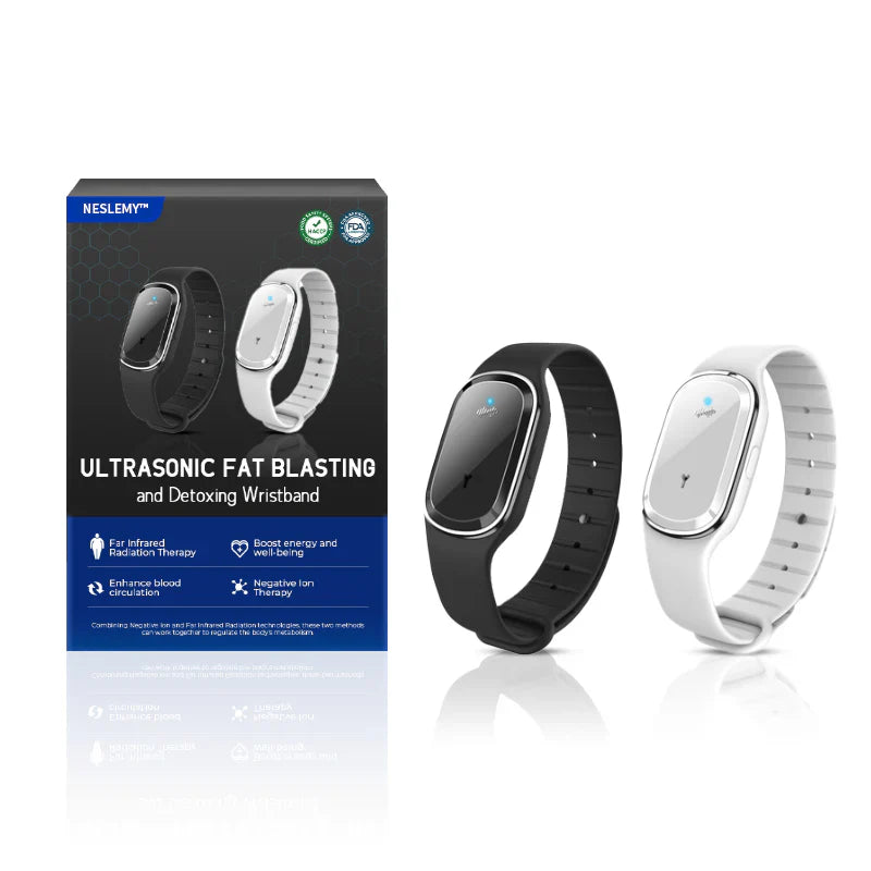 Official Stoređ§ââď¸NESLEMY⢠Ultrasonic Fat Blasting and Detoxing Wristband