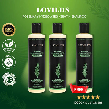 🔥Final 3 Hours: 70%OFF🔥 Rosemary Hydrolyzed Keratin Shampoo