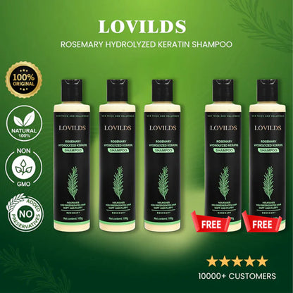 🔥Final 3 Hours: 70%OFF🔥 Rosemary Hydrolyzed Keratin Shampoo
