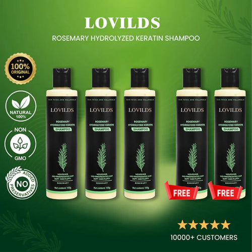 🔥Final 3 Hours: 70%OFF🔥 Rosemary Hydrolyzed Keratin Shampoo