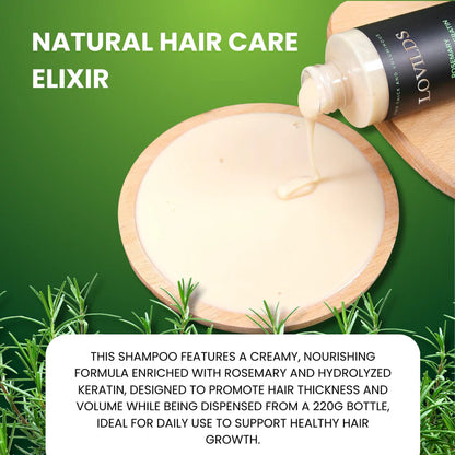🔥Final 3 Hours: 70%OFF🔥 Rosemary Hydrolyzed Keratin Shampoo