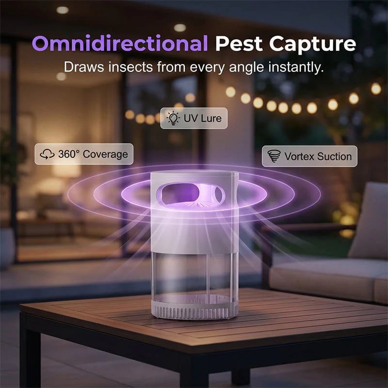 🦟🔥LAST DAY SALE 49% OFF-Mosquito Killer Lamp – quiet, USB, chemical-free. 50K+ sold! 🔇🌙 Big sale