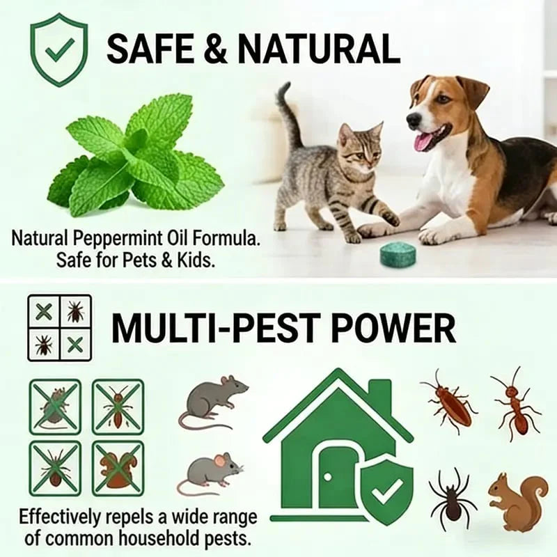 Peppermint & Cinnamon Oil Rodent Repellent Balls