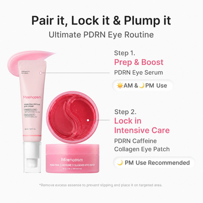 ⏰ Buy 1 Get 1 Free — Refresh Tired Under-Eyes with PDRN Pink Caffeine Collagen Eye Patches Big Sale