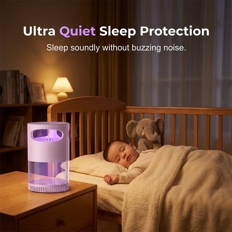 🦟🔥LAST DAY SALE 49% OFF-Mosquito Killer Lamp – quiet, USB, chemical-free. 50K+ sold! 🔇🌙 Big sale