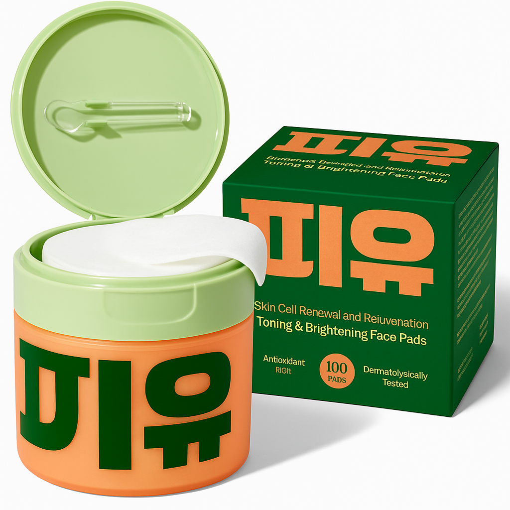 Korean Toner Pads for Wrinkle Reduction, Dark Spot Treatment & Radiant Glow