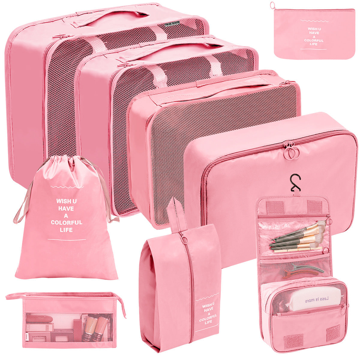 Travel Packing Cube Organizer Set – Space-Saving Luggage Bags for Neat, Easy & Stress-Free Packing