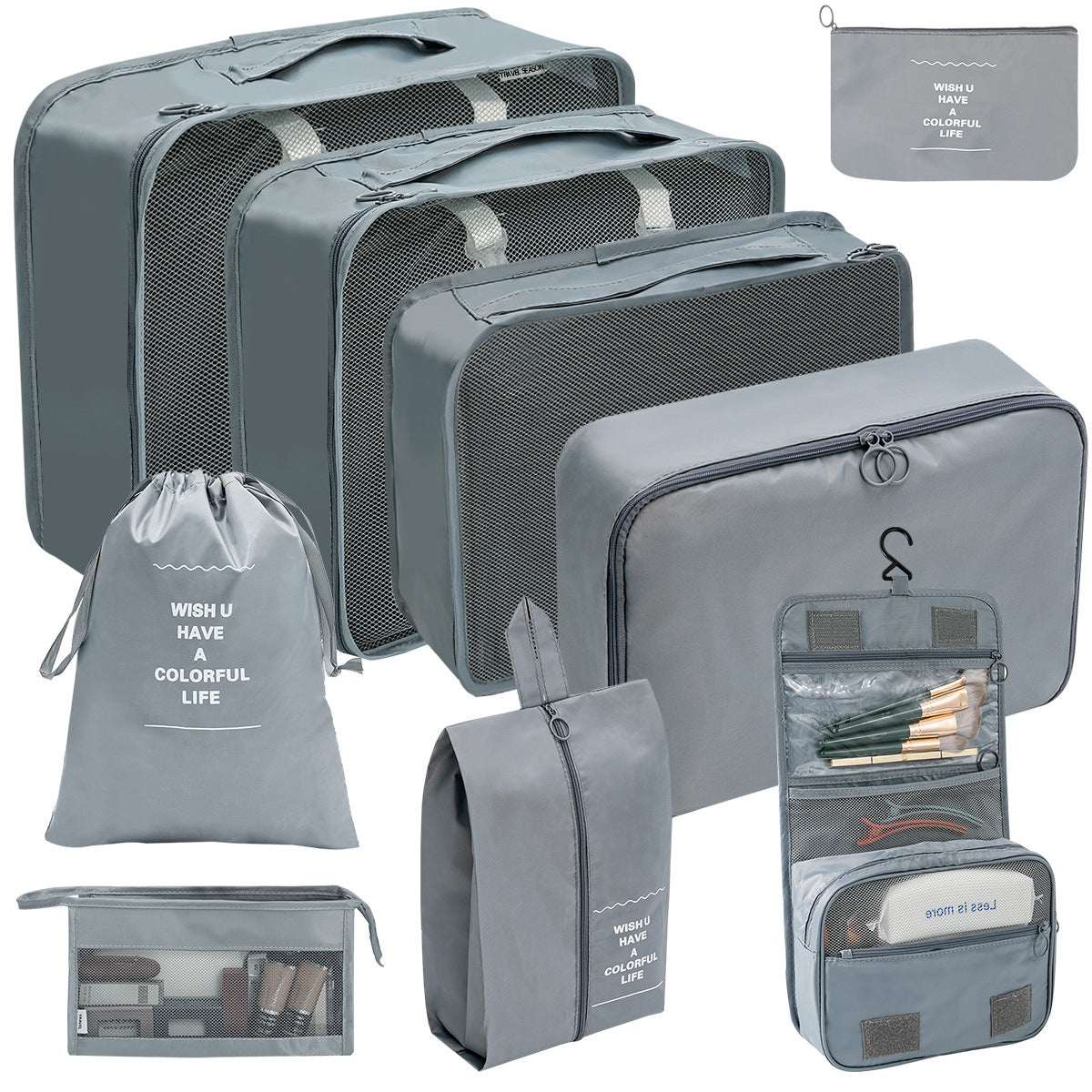 Travel Packing Cube Organizer Set – Space-Saving Luggage Bags for Neat, Easy & Stress-Free Packing