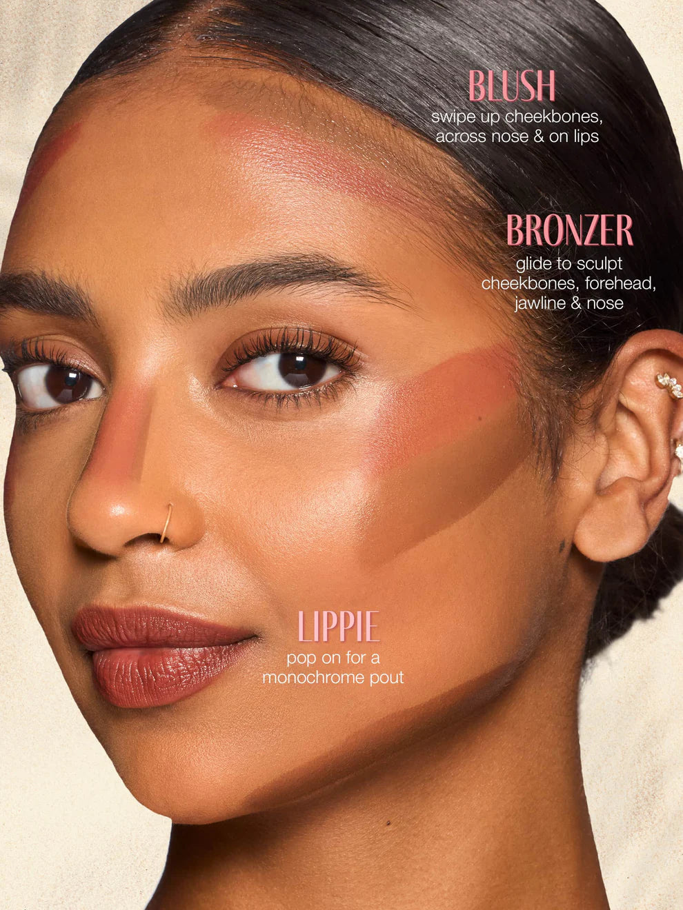 🌸Maracuja Juicy 2-in-1 Blush & Bronzer Multi-Stick + Brush