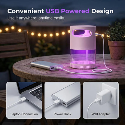 🦟🔥LAST DAY SALE 49% OFF-Mosquito Killer Lamp – quiet, USB, chemical-free. 50K+ sold! 🔇🌙 Big sale