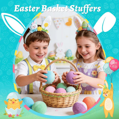 🔥🛁 Natural Bath Bombs for Kids with Mega Bubbles & Surprise Inside 🥚✨