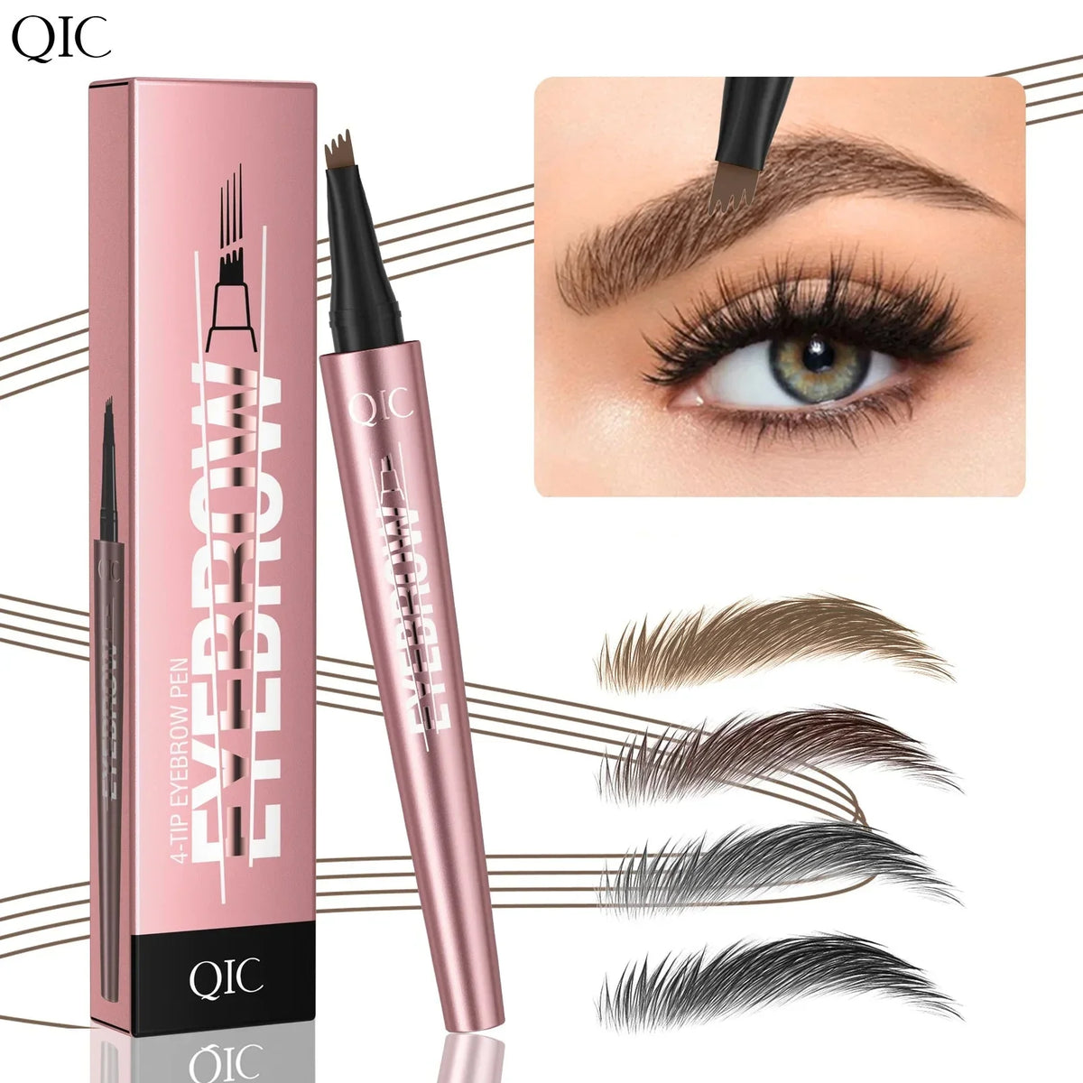 Last Day Buy 1 Get 1 Free✨Waterproof Micro-Fork Eyebrow Pencil