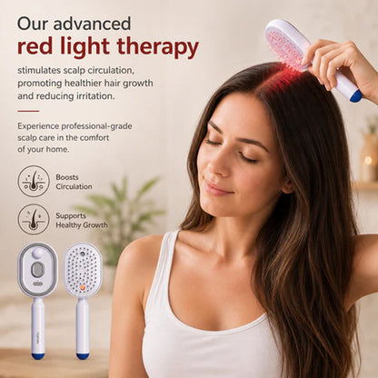 🔥Scalp Therapy Comb – Electric Scalp Massage Brush for Stress Relief, Hair Root Strength & Scalp Health