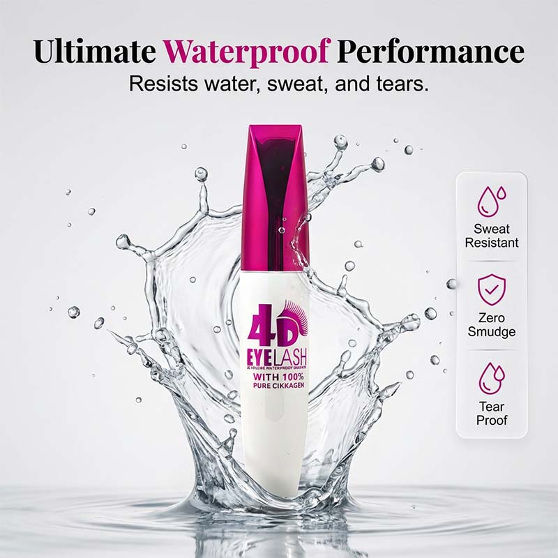 👁️ Waterproof Mascara – Volume & Lengthening | In Stock 💧✨📦-Navalonixcosh®
